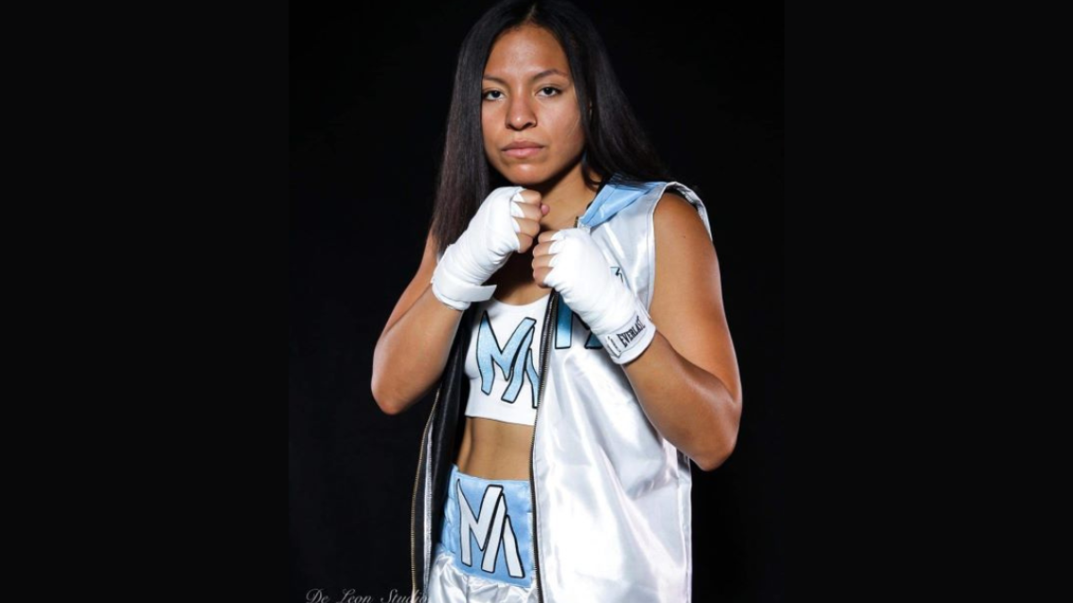 Maria Antunez boxing