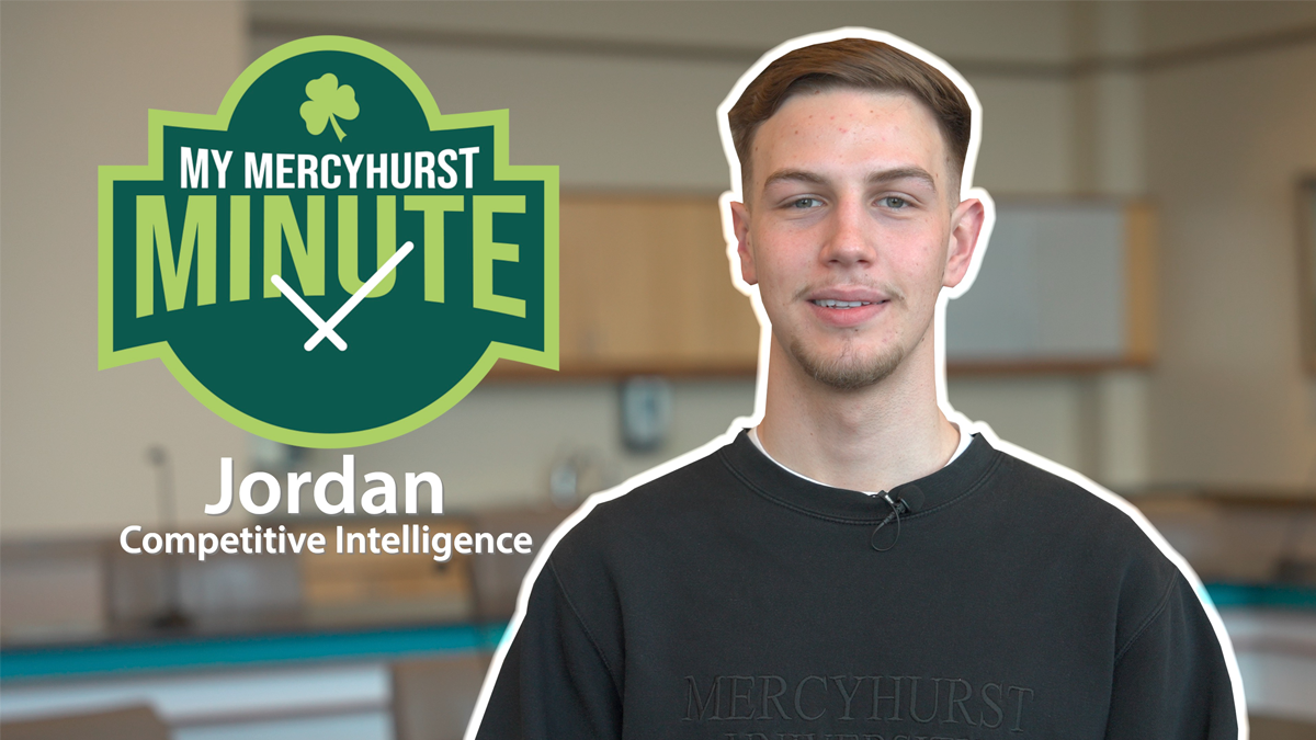 Jordan Mercyhurst Minute student profile