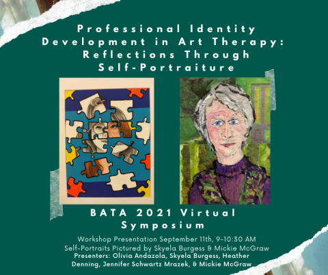 Poster from workshop at Buckeye Art Therapy Association's Annual Virtual Symposium