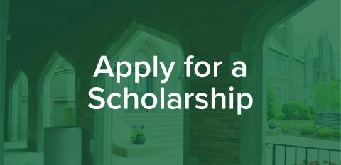 Apply for a Scholarship graphic