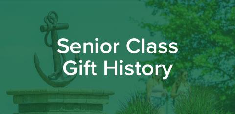 Senior Class Gift History graphic