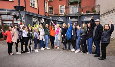 2023 student group photo Ireland