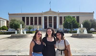 Students on Study Abroad trip