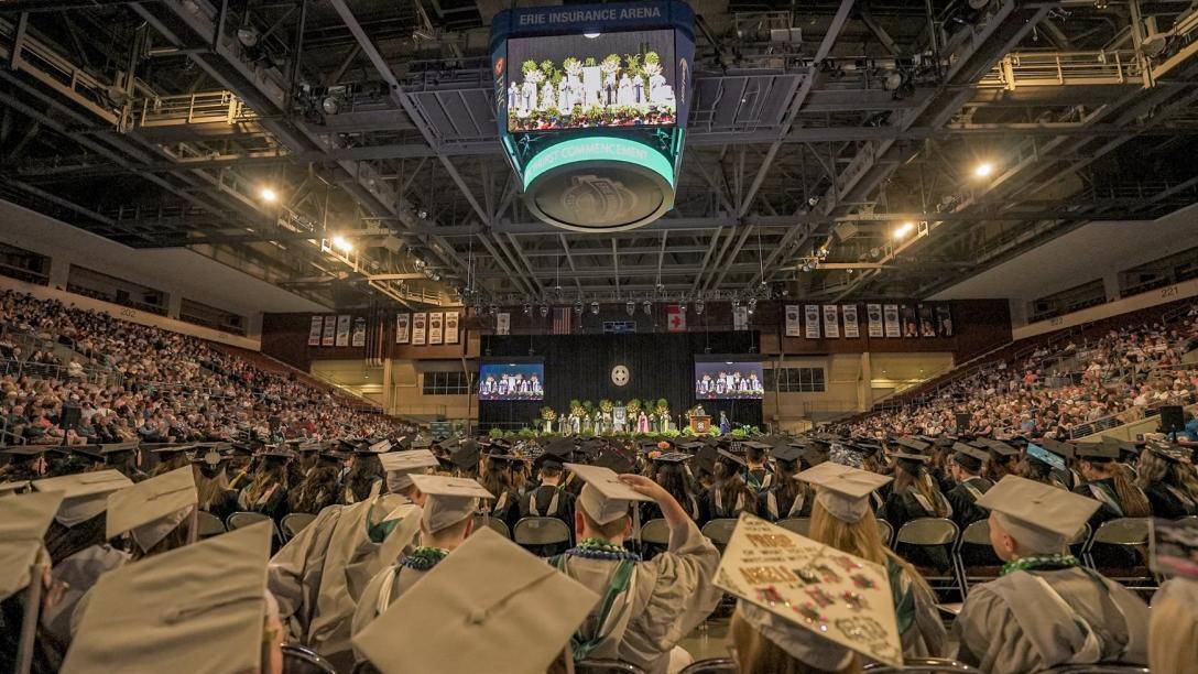 Undergraduate Ceremony Erie Insurance Arena